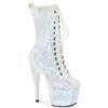 Pleaser - ADORE1040IG Plattformstiefel, Poledance Schuhe - Weiß/Mehrfarben Product image